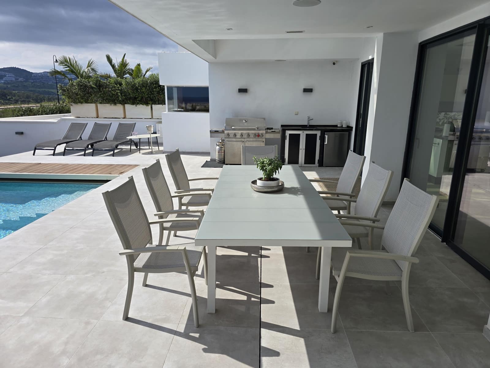 Villa/Maison de 4 chambres de location de vacances à Mijas Costa avec piscine garage - 3 000 € (Ref: 9394091)