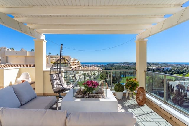 2 quarto Penthouse para venda em Hipódromo - Cerrado del Águila, Mijas com piscina garagem - 565 000 € (Ref: 9751614)