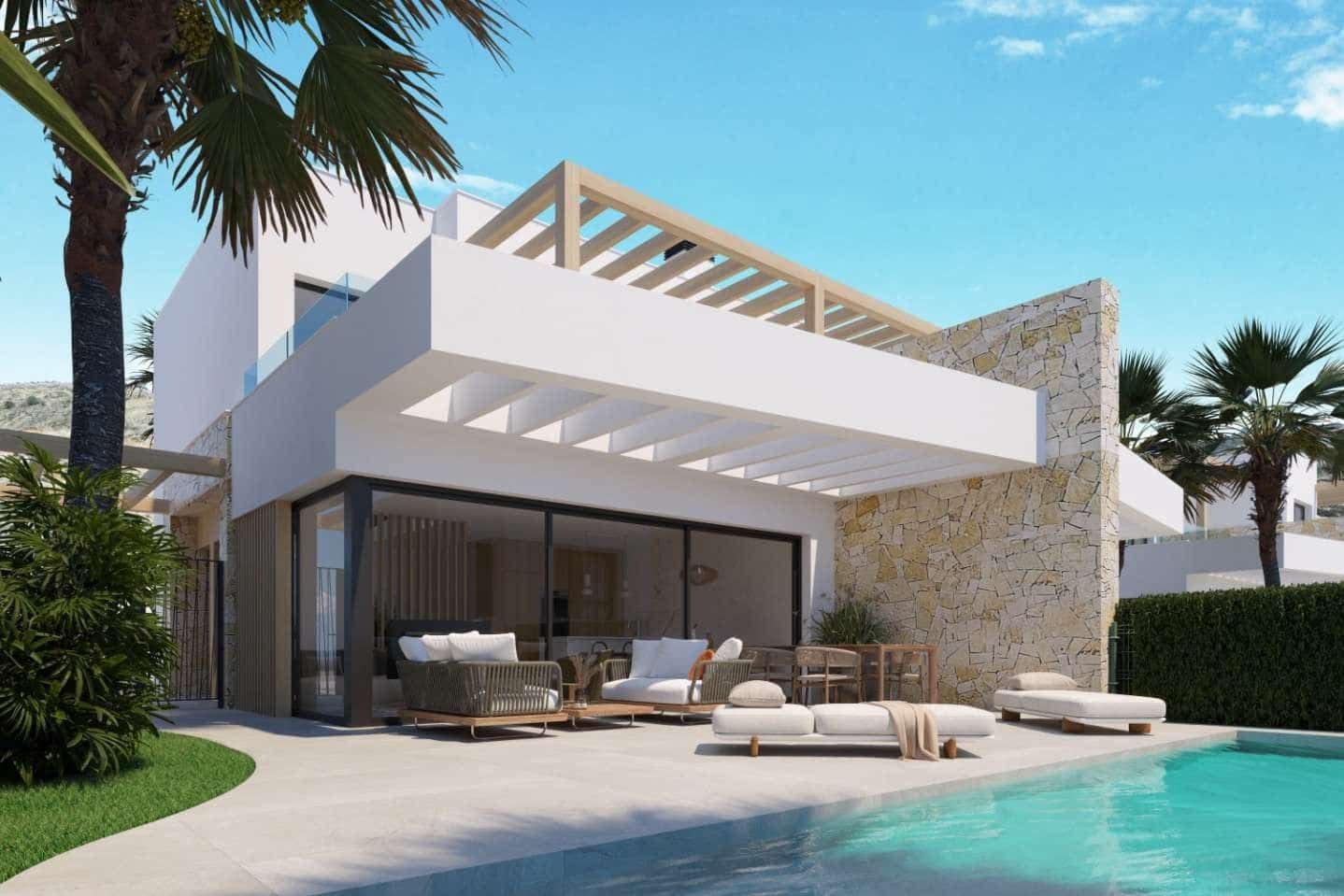 3 bedroom Villa for sale in Monforte del Cid with pool - € 489,000 (Ref: 9073315)