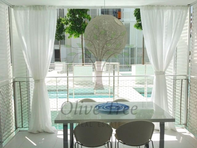 2 soveværelse Lejlighed til leje i Ibiza by med swimmingpool garage - € 3.000 (Ref: 8900625)