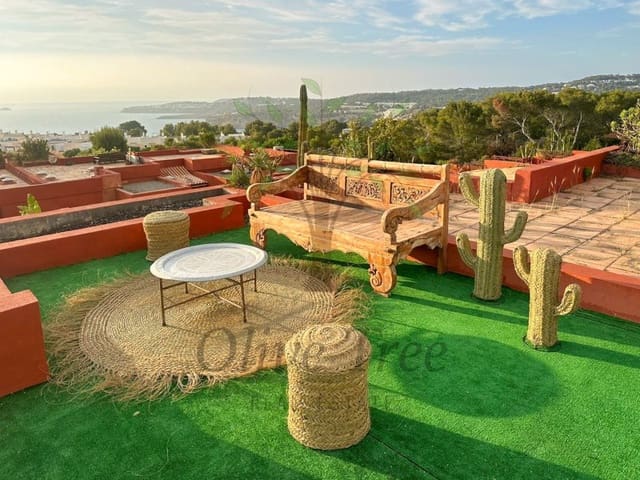 4 soverom Kjedet enebolig til salgs i Cala Molí, San Jose / Sant Josep de Sa Talaia med svømmebasseng garasje - € 1 400 000 (Ref: 9103373)