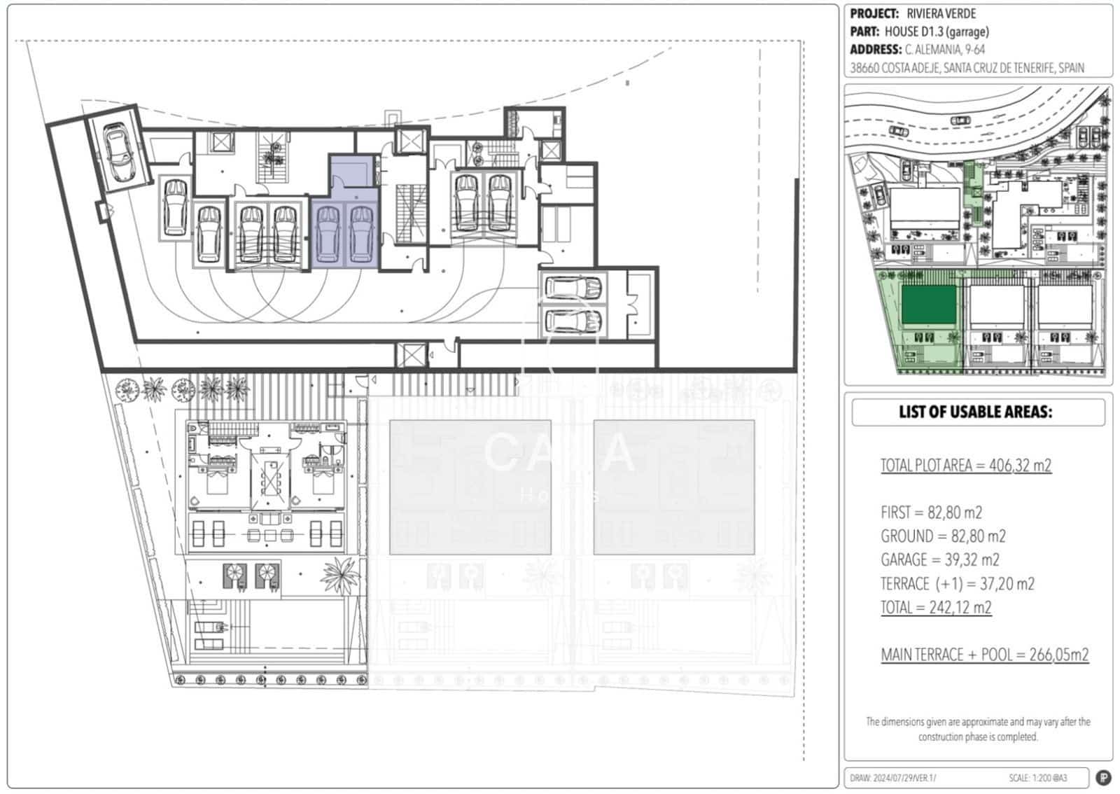 3 Zimmer Villa zu verkaufen in Costa Adeje mit Pool Garage - 2.890.000 € (Ref: 10045785)