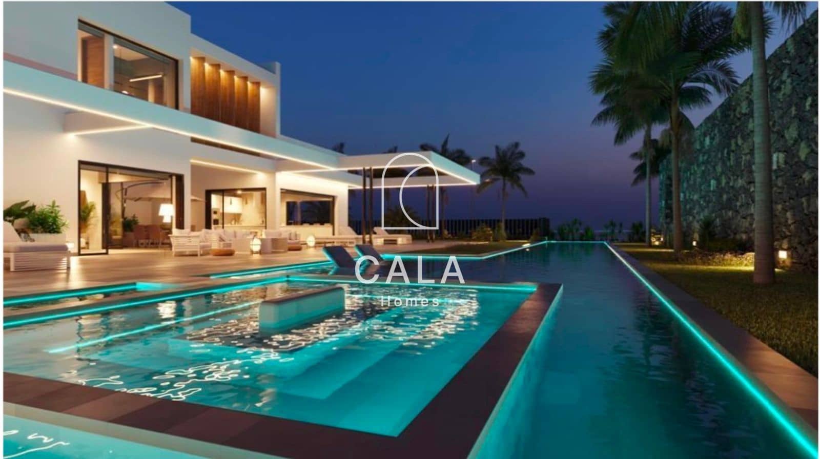 4 quarto Moradia para venda em La Caleta Adeje com piscina garagem - 6 900 000 € (Ref: 8602353)