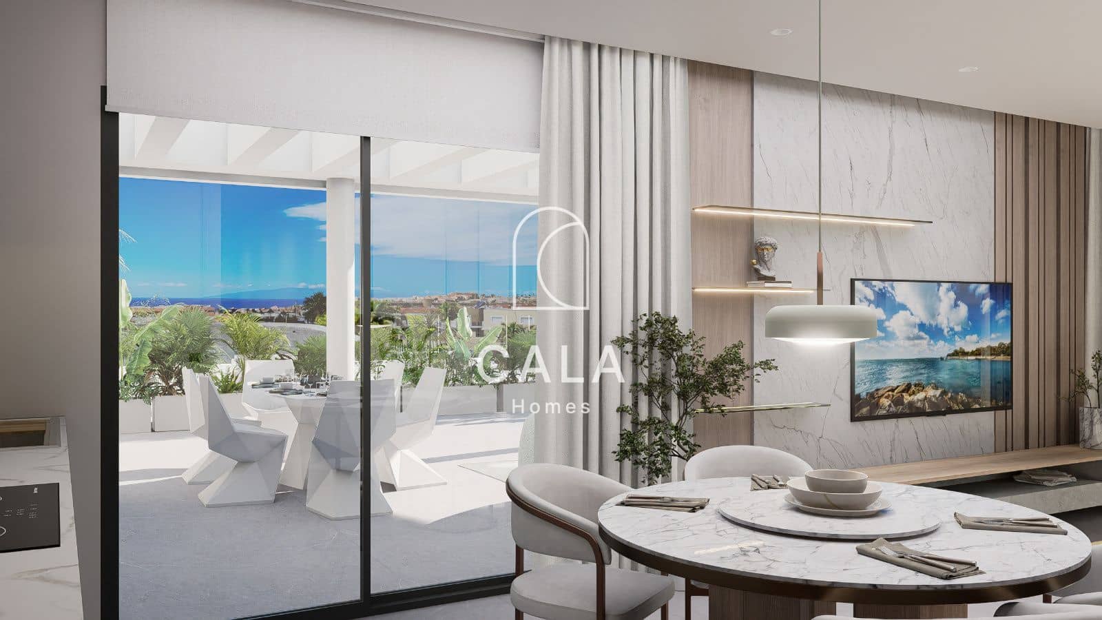 3 soverom Penthouse til salgs i Costa Adeje med svømmebasseng garasje - € 1 295 000 (Ref: 8909917)