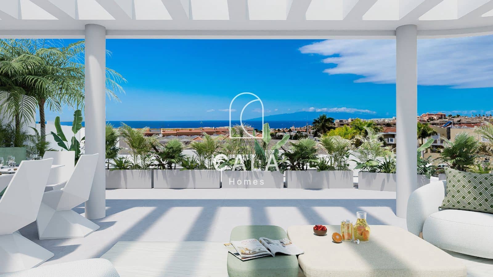 3 soverom Penthouse til salgs i Costa Adeje med svømmebasseng garasje - € 1 295 000 (Ref: 8909917)