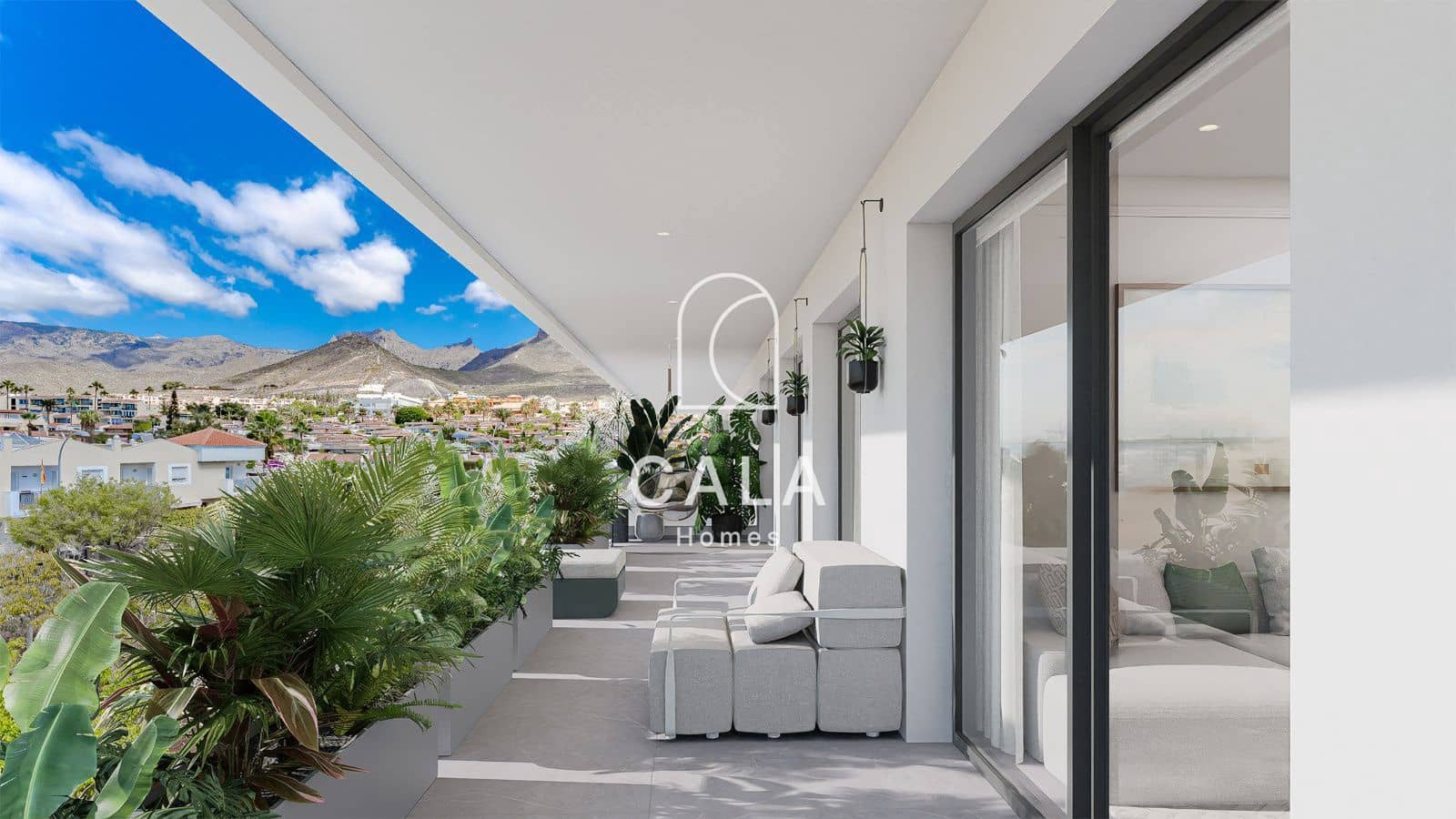 3 soverom Penthouse til salgs i Costa Adeje med svømmebasseng garasje - € 1 295 000 (Ref: 8909917)