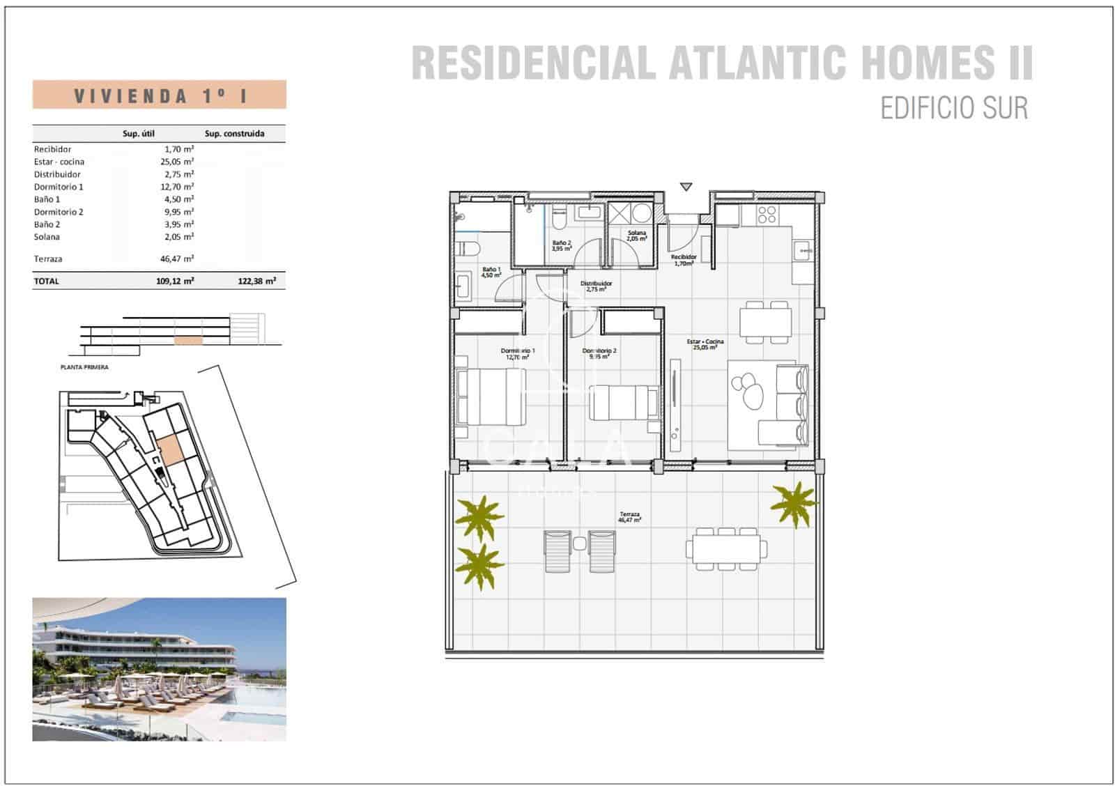 2 soveværelse Lejlighed til salg i Fanabe med swimmingpool garage - € 575.000 (Ref: 9242261)