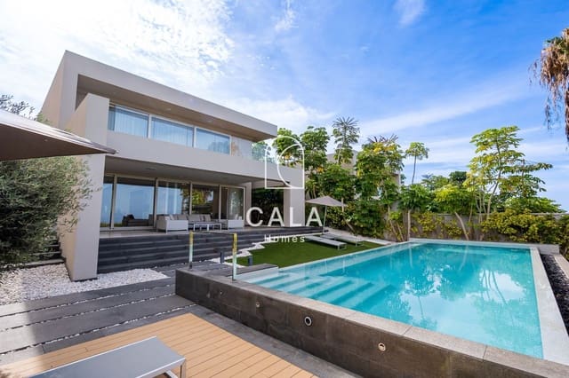 5 chambre Maison de Ville à vendre à La Caleta Adeje, Adeje avec piscine garage - 3 950 000 € (Ref: 9340359)