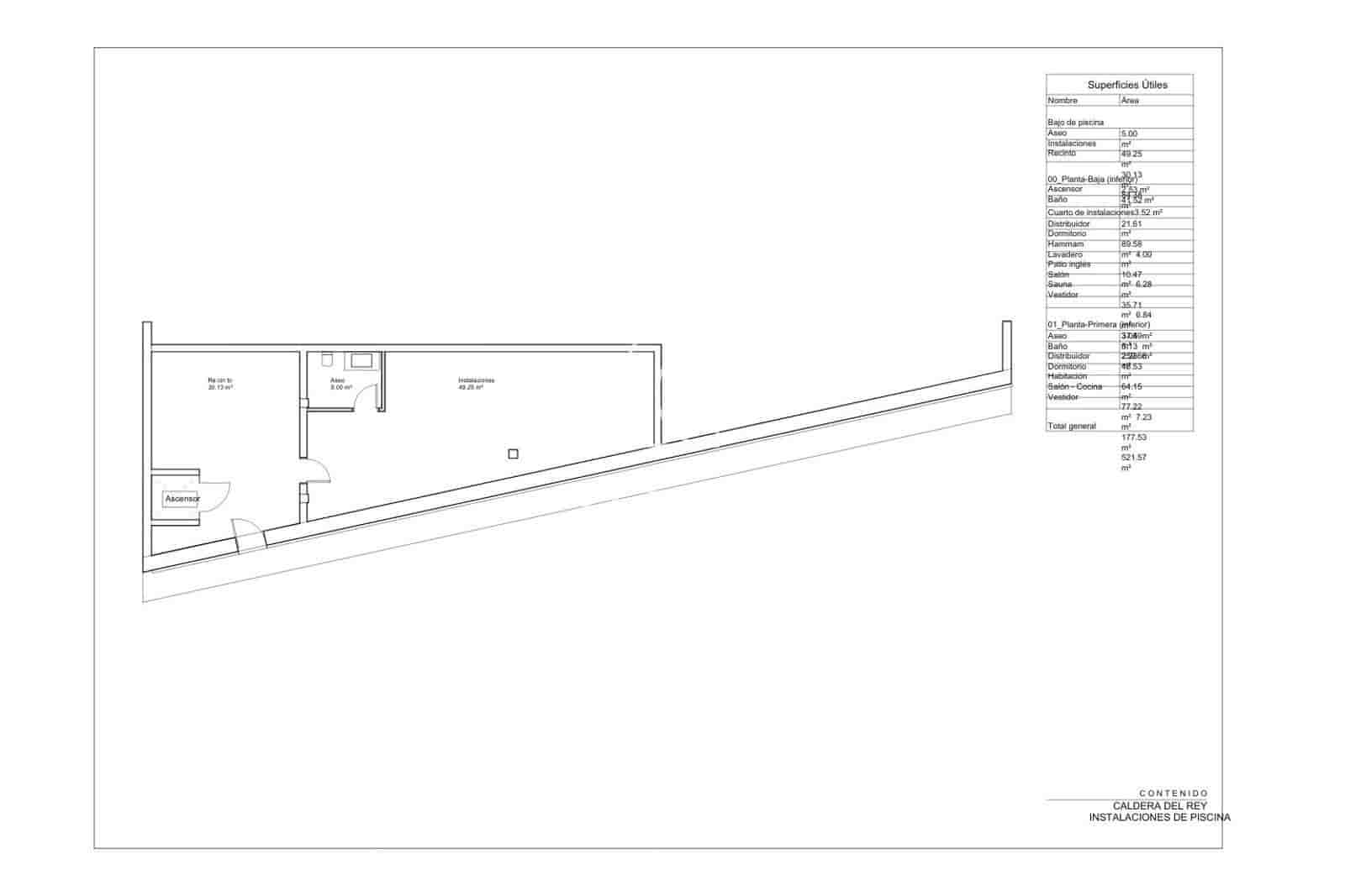 3 chambre Maison de Ville à vendre à San Eugenio avec piscine garage - 3 700 000 € (Ref: 9400079)