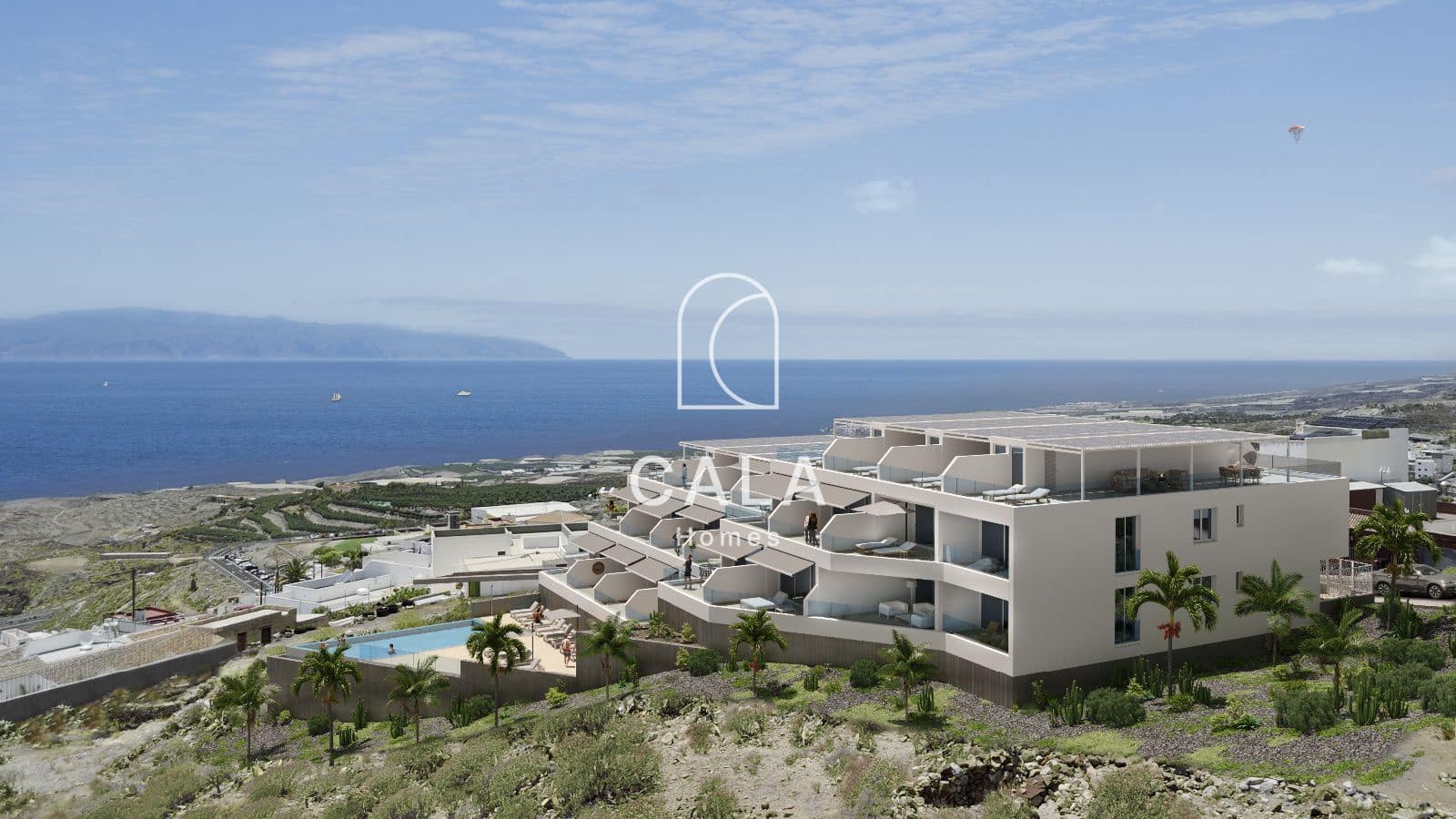 2 soveværelse Lejlighed til salg i Adeje med swimmingpool garage - € 610.000 (Ref: 9405779)