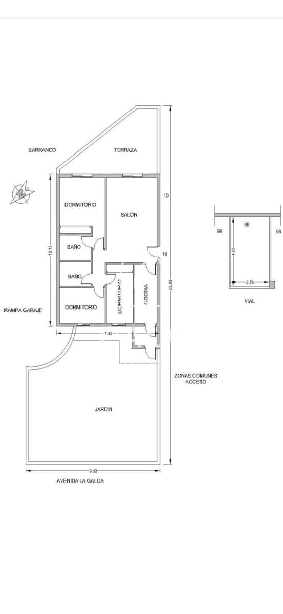 3 chambre Appartement à vendre à Callao Salvaje avec piscine garage - 345 000 € (Ref: 9444792)