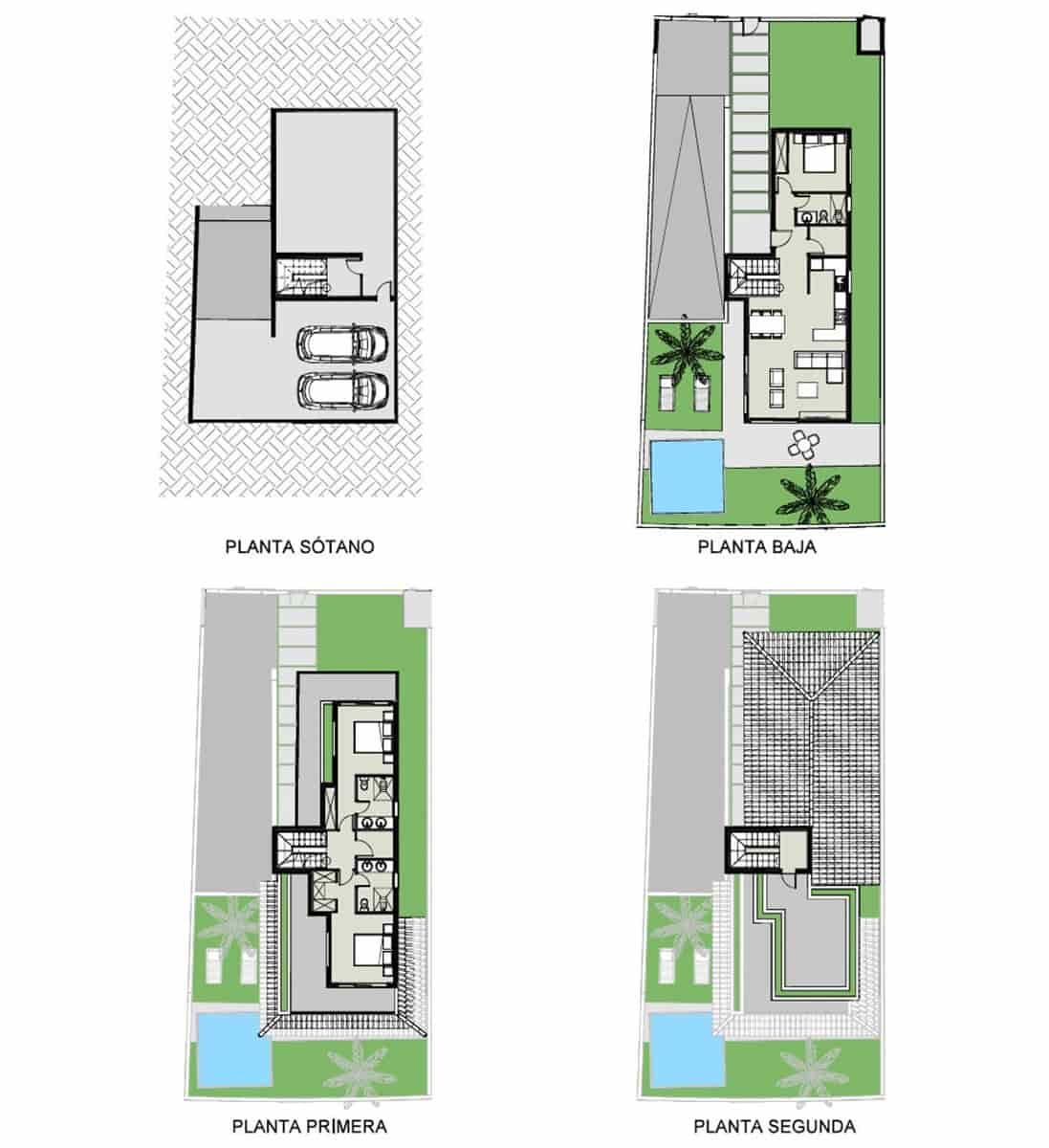3 soverom Villa til salgs i Amarilla Golf med svømmebasseng garasje - € 1 153 127 (Ref: 9606412)