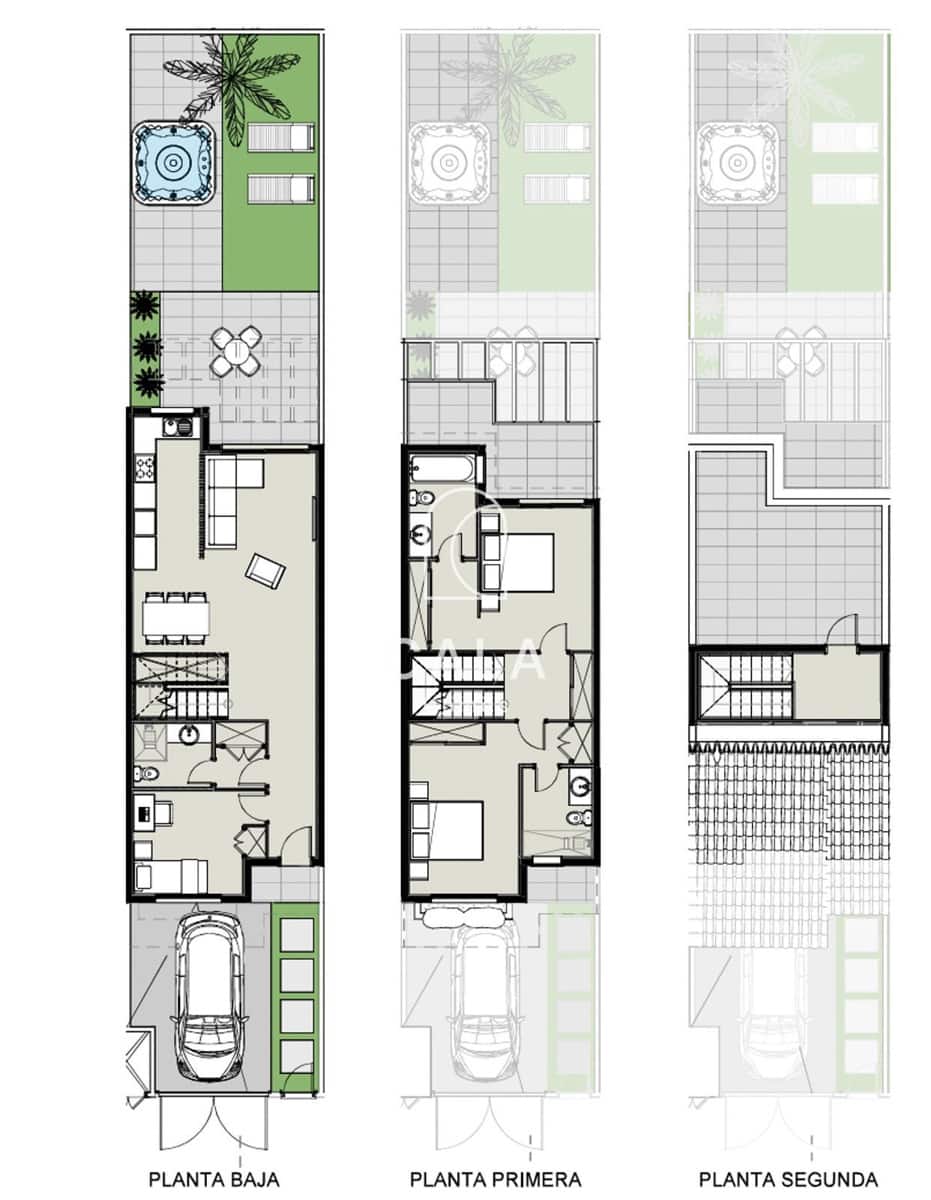 3 soveværelse Byhus til salg i Amarilla Golf med garage - € 556.763 (Ref: 9624083)