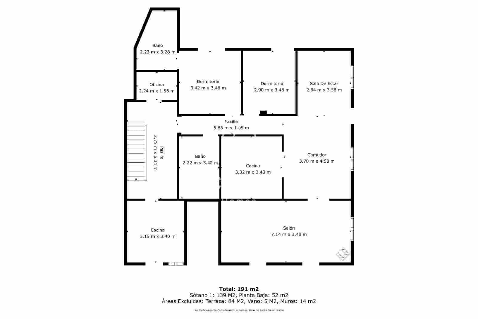 3 sovrum Villa till salu i Guia de Isora med garage - 515 000 € (Ref: 9658014)
