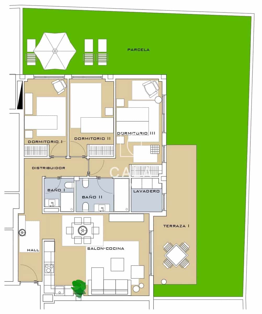 3 bedroom Flat for sale in El Medano with pool garage - € 590,000 (Ref: 9734064)