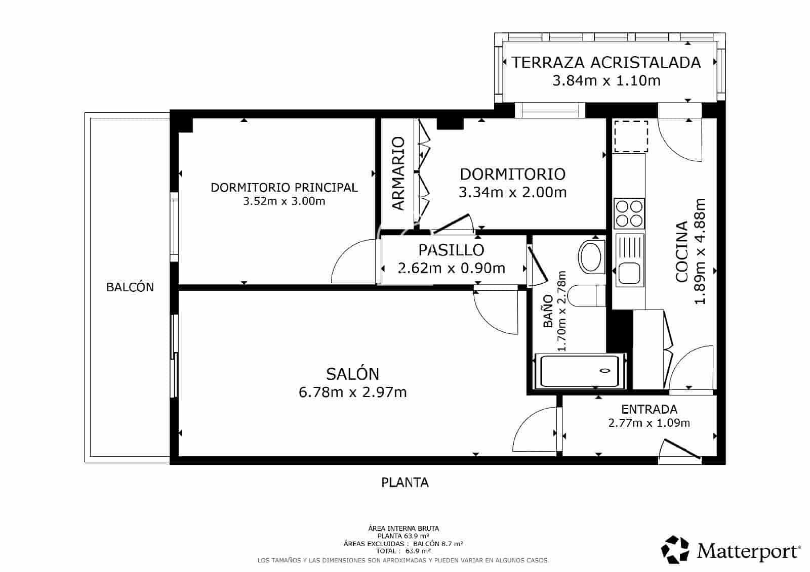 2 slaapkamer Flat te koop in Puerto Santiago met garage - € 250.000 (Ref: 9793507)