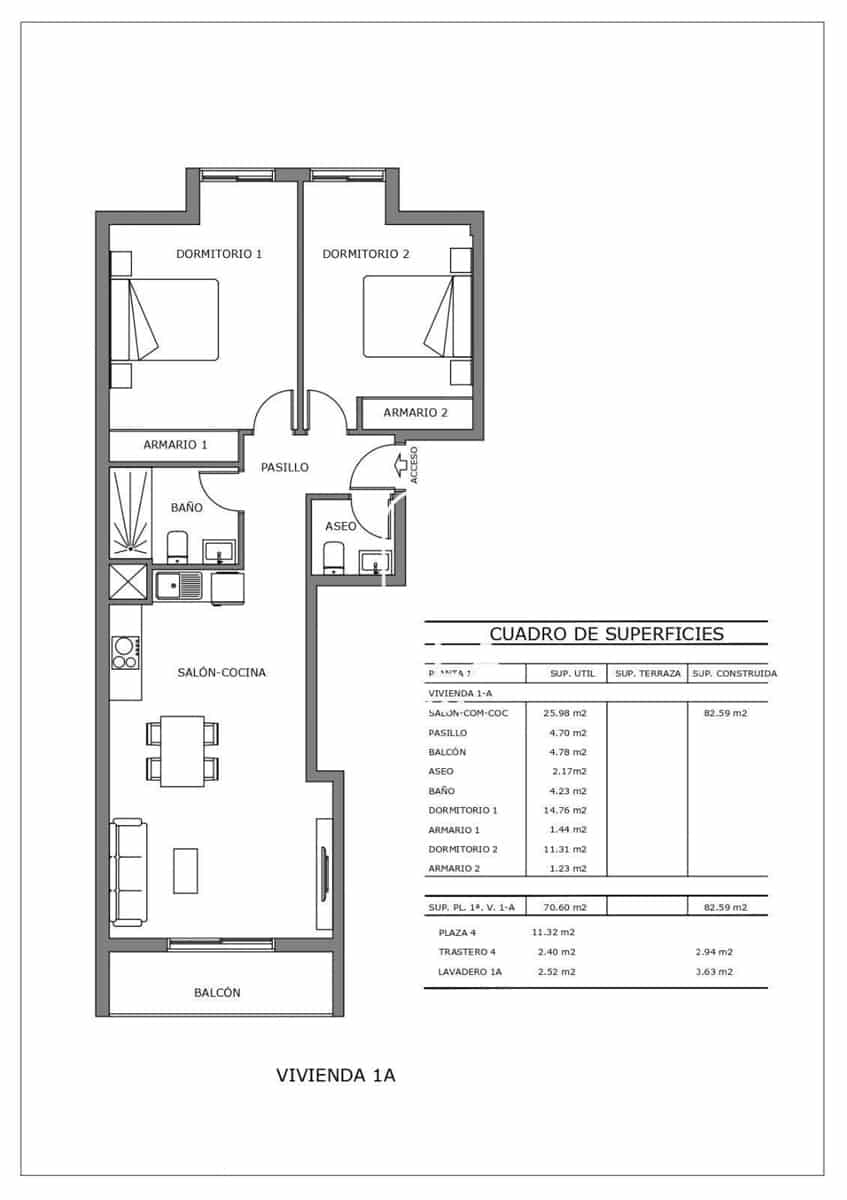 2 soverom Leilighet til salgs i Playa San Juan med garasje - € 319 000 (Ref: 9834826)