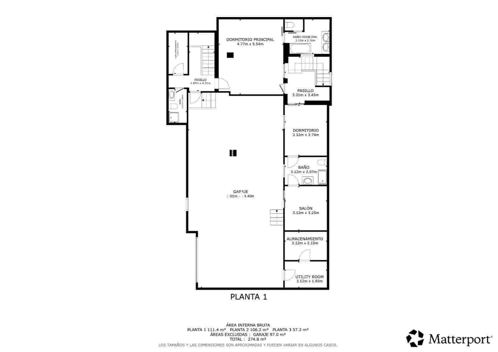 6 bedroom Townhouse for sale in Costa Adeje with pool garage - € 1,710,000 (Ref: 9976653)