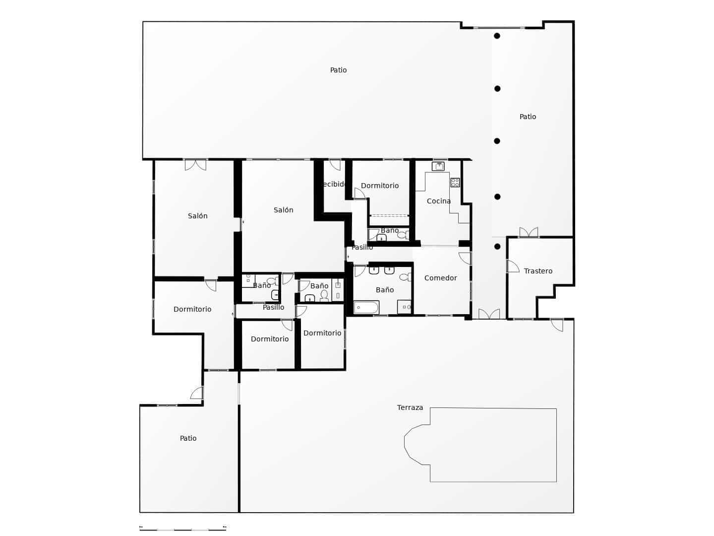 4 chambre Villa/Maison à vendre à Torrevieja avec piscine garage - 530 000 € (Ref: 10022496)