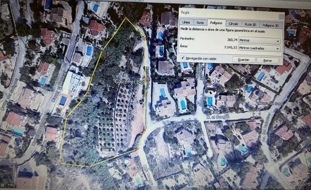 Building Plot for sale in Benissa - € 800,000 (Ref: 10030592)