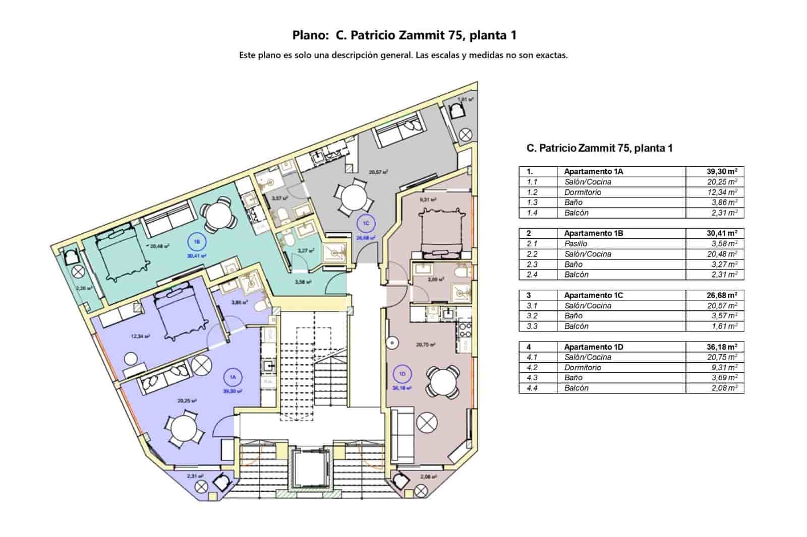 1 bedroom Apartment for sale in Torrevieja - € 163,800 (Ref: 10089728)