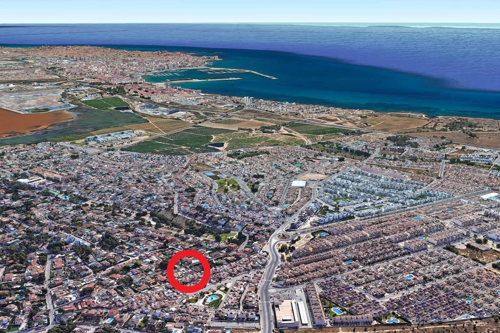 4 sypialnia Dom blizniak na sprzedaż w Orihuela Costa z basenem garażem - 369 000 € (Ref: 10132031)