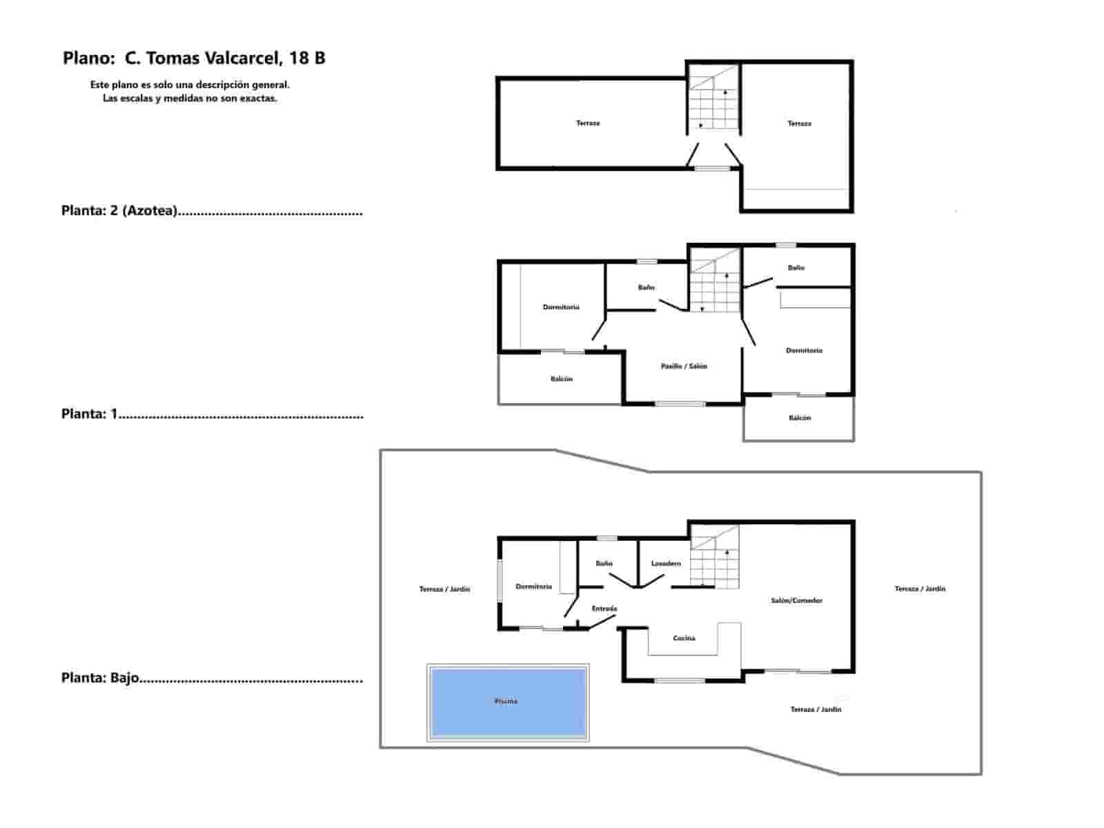 3 soveværelse Villa til salg i Torrevieja med swimmingpool - € 423.000 (Ref: 9980466)