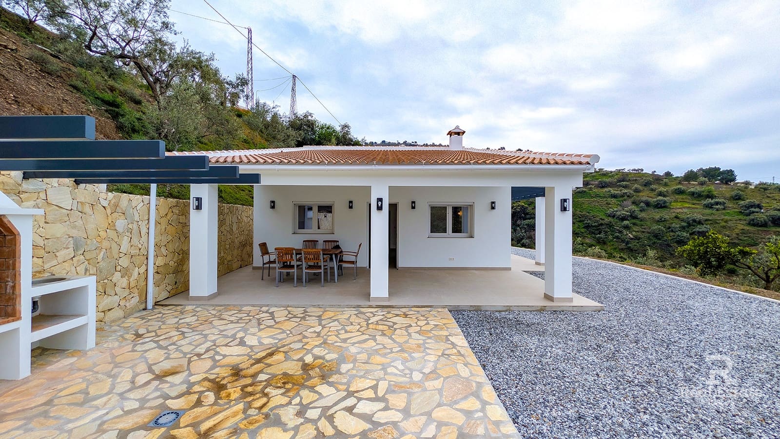 2 soveværelse Villa til leje i Competa med swimmingpool garage - € 1.650 (Ref: 10062839)