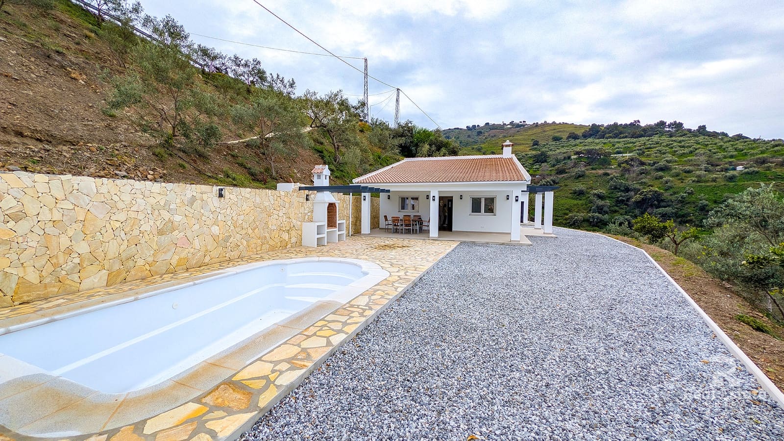 2 soveværelse Villa til leje i Competa med swimmingpool garage - € 1.650 (Ref: 10062839)