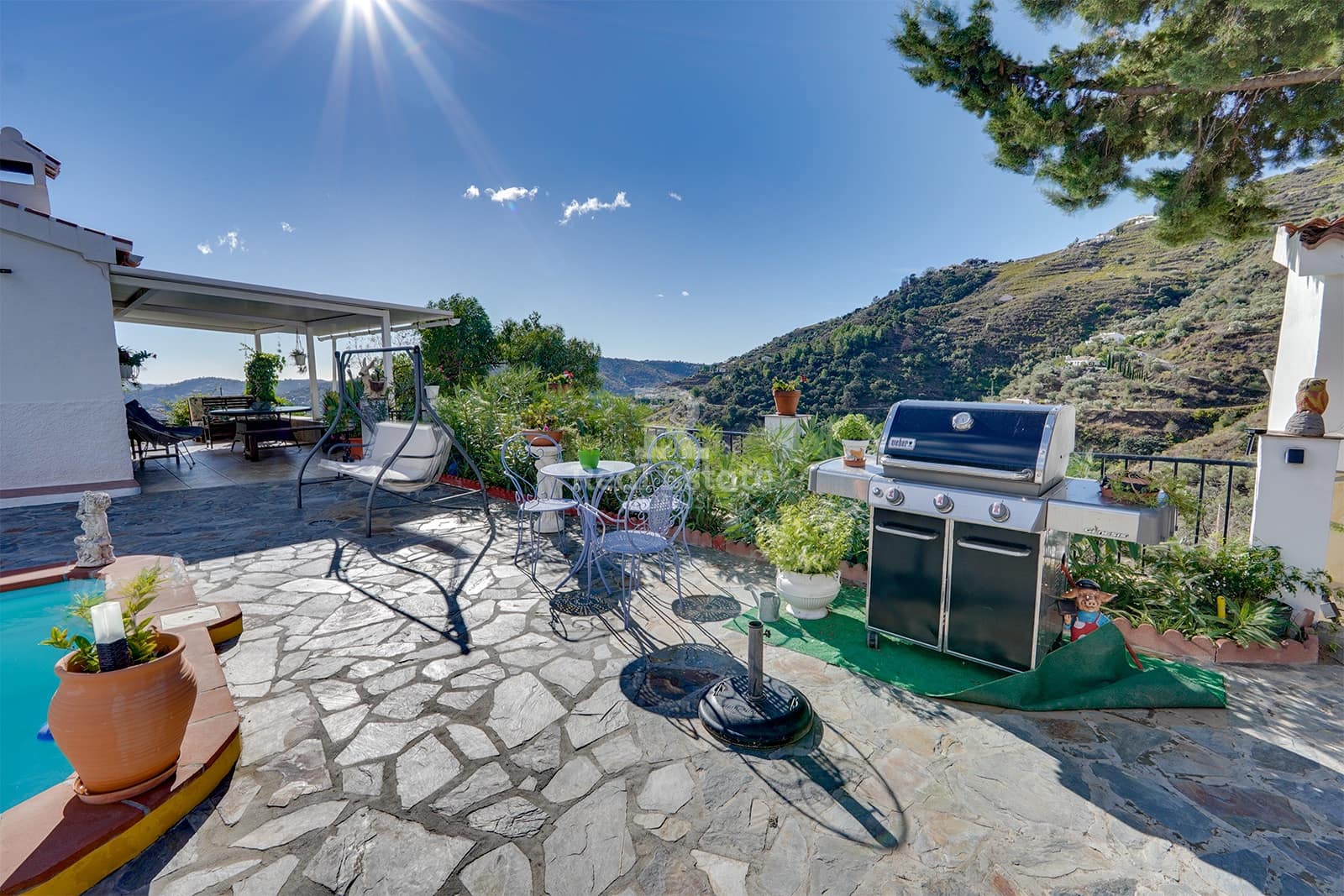 1 bedroom Villa for rent in Competa with pool garage - € 800 (Ref: 8620556)