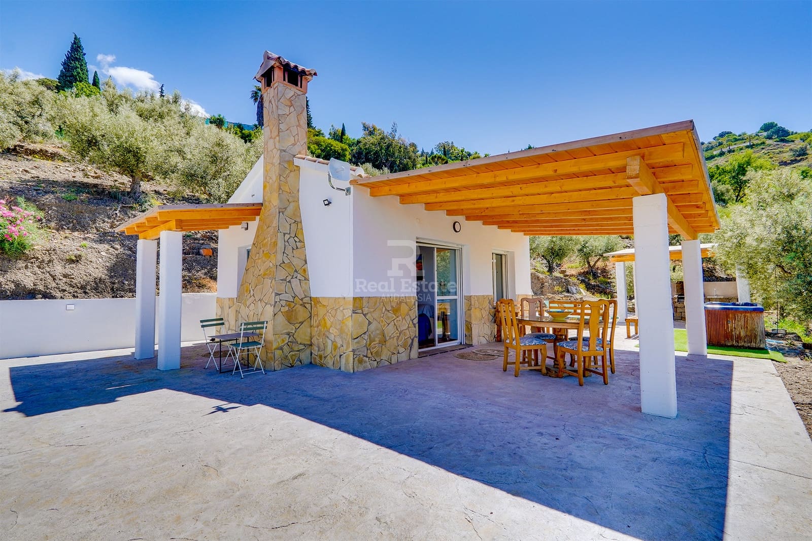 1 soveværelse Villa til leje i Competa med swimmingpool garage - € 1.000 (Ref: 9015518)