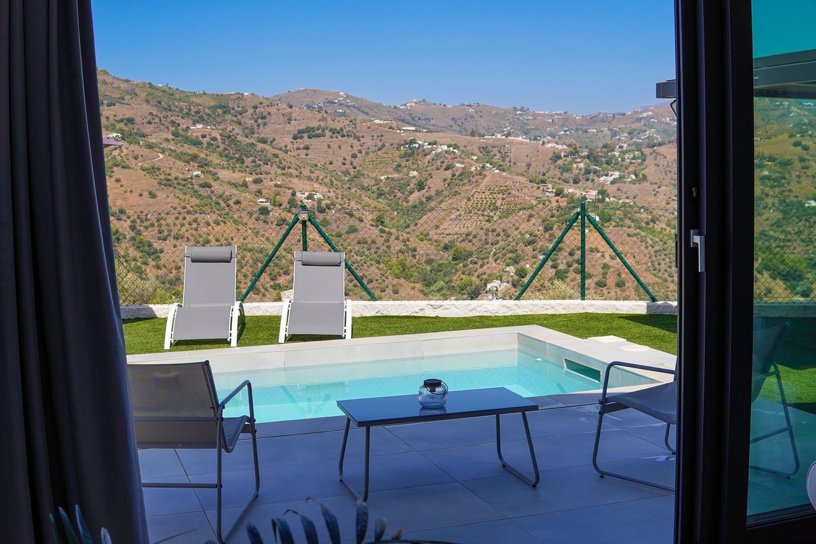 1 sypialnia Willa do wynajęcia w Frigiliana z basenem garażem - 1 400 € (Ref: 9251578)