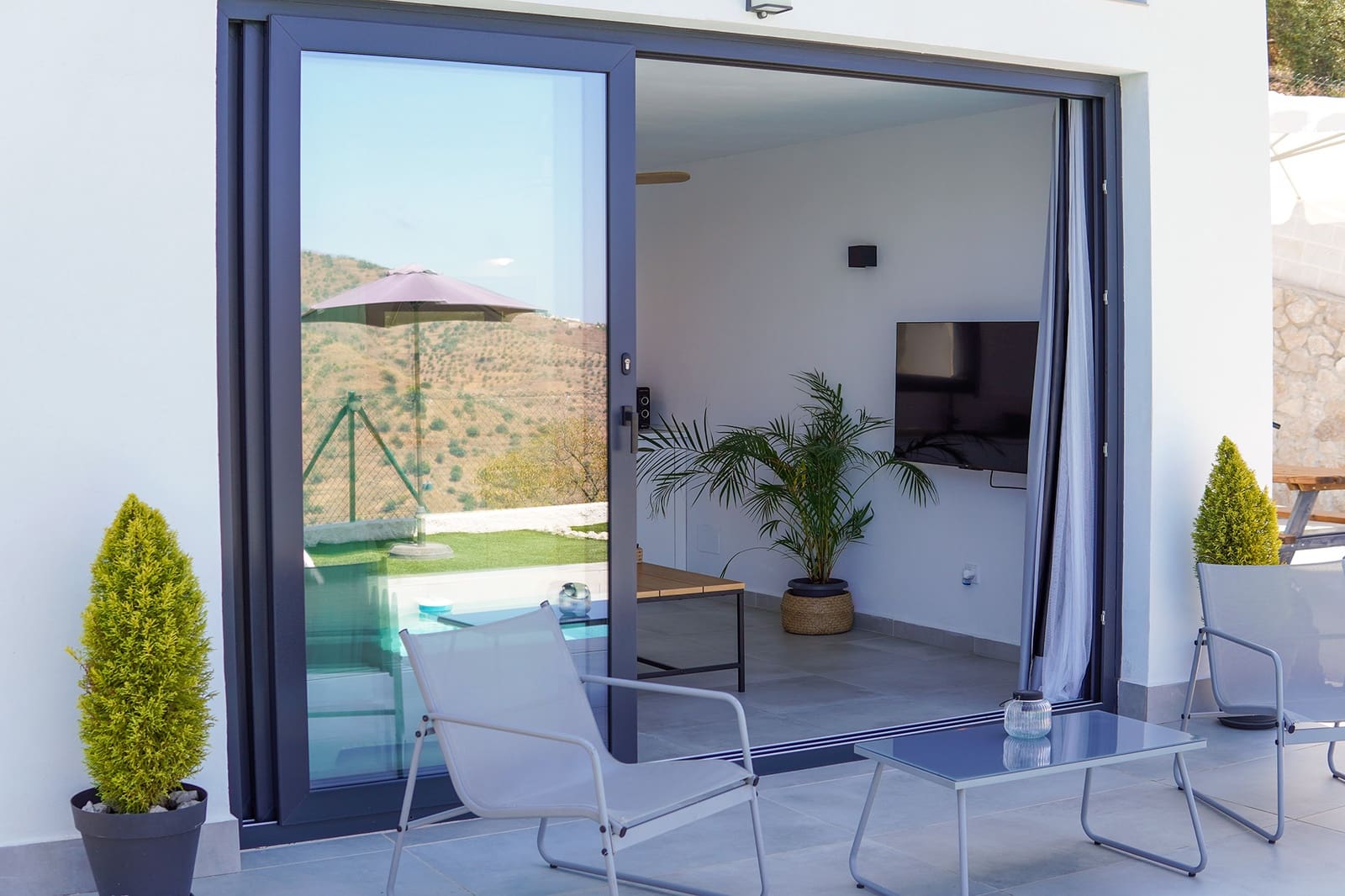 1 sypialnia Willa do wynajęcia w Frigiliana z basenem garażem - 1 400 € (Ref: 9251578)