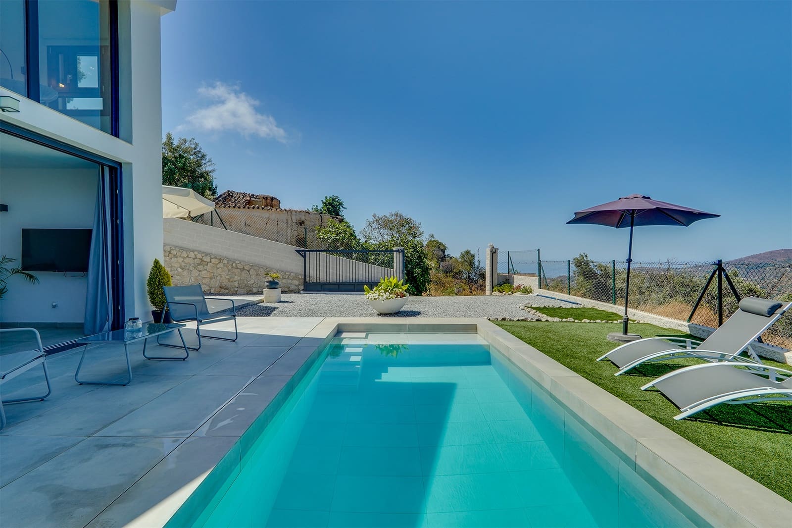 1 sypialnia Willa do wynajęcia w Frigiliana z basenem garażem - 1 400 € (Ref: 9251578)