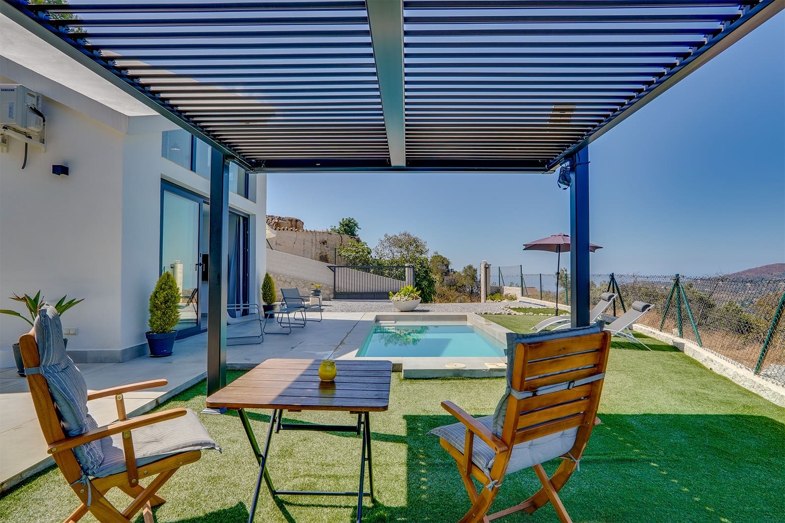 1 sypialnia Willa do wynajęcia w Frigiliana z basenem garażem - 1 400 € (Ref: 9251578)