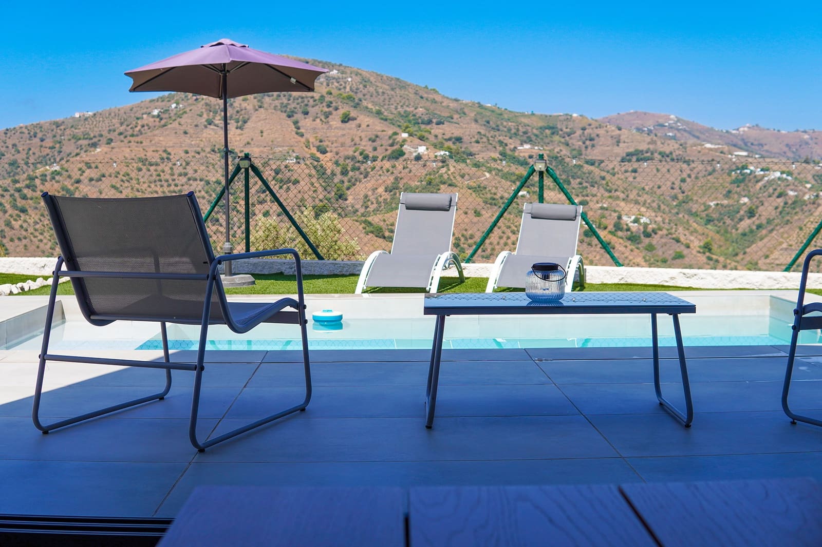 1 sypialnia Willa do wynajęcia w Frigiliana z basenem garażem - 1 400 € (Ref: 9251578)