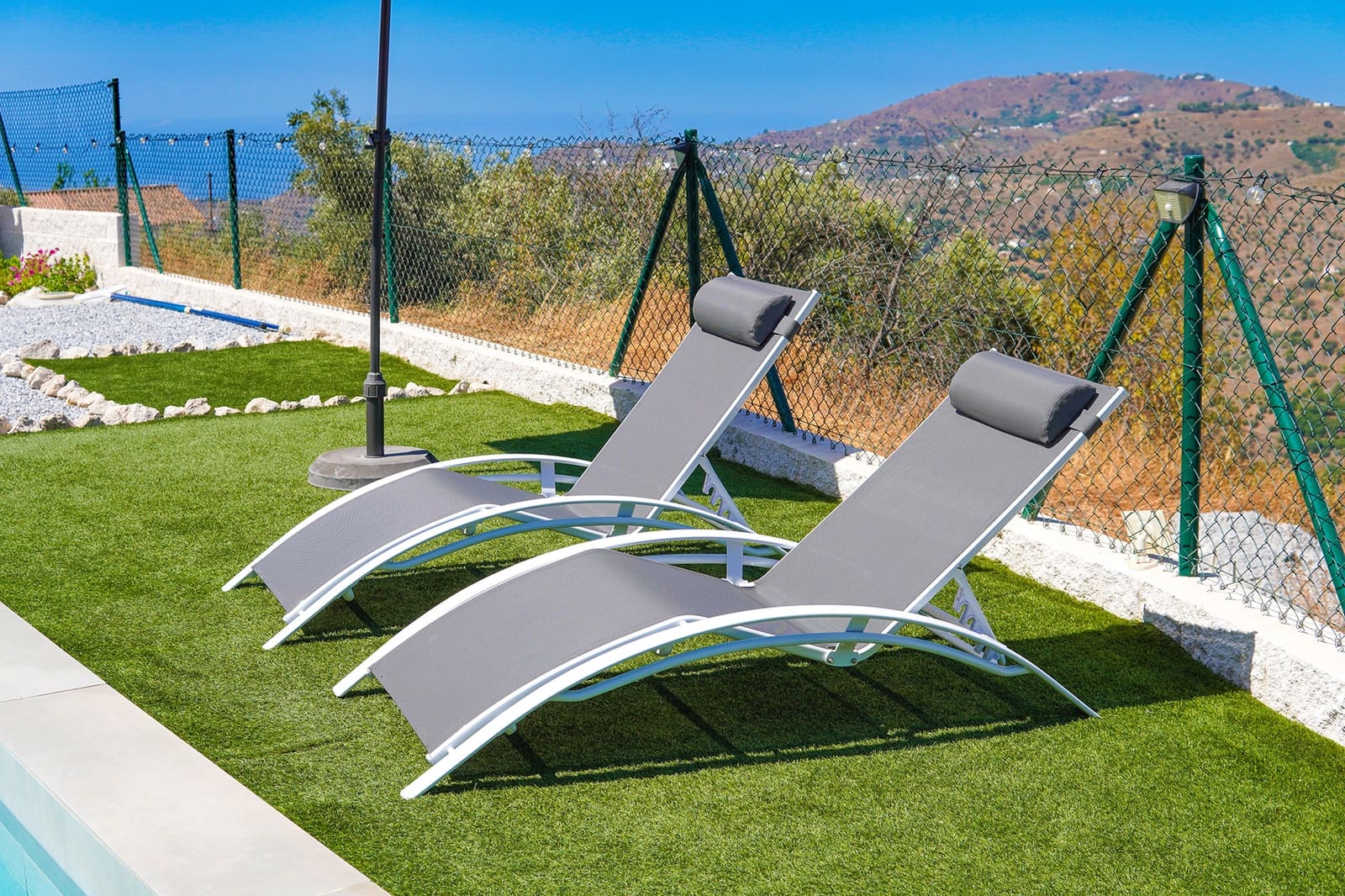 1 sypialnia Willa do wynajęcia w Frigiliana z basenem garażem - 1 400 € (Ref: 9251578)