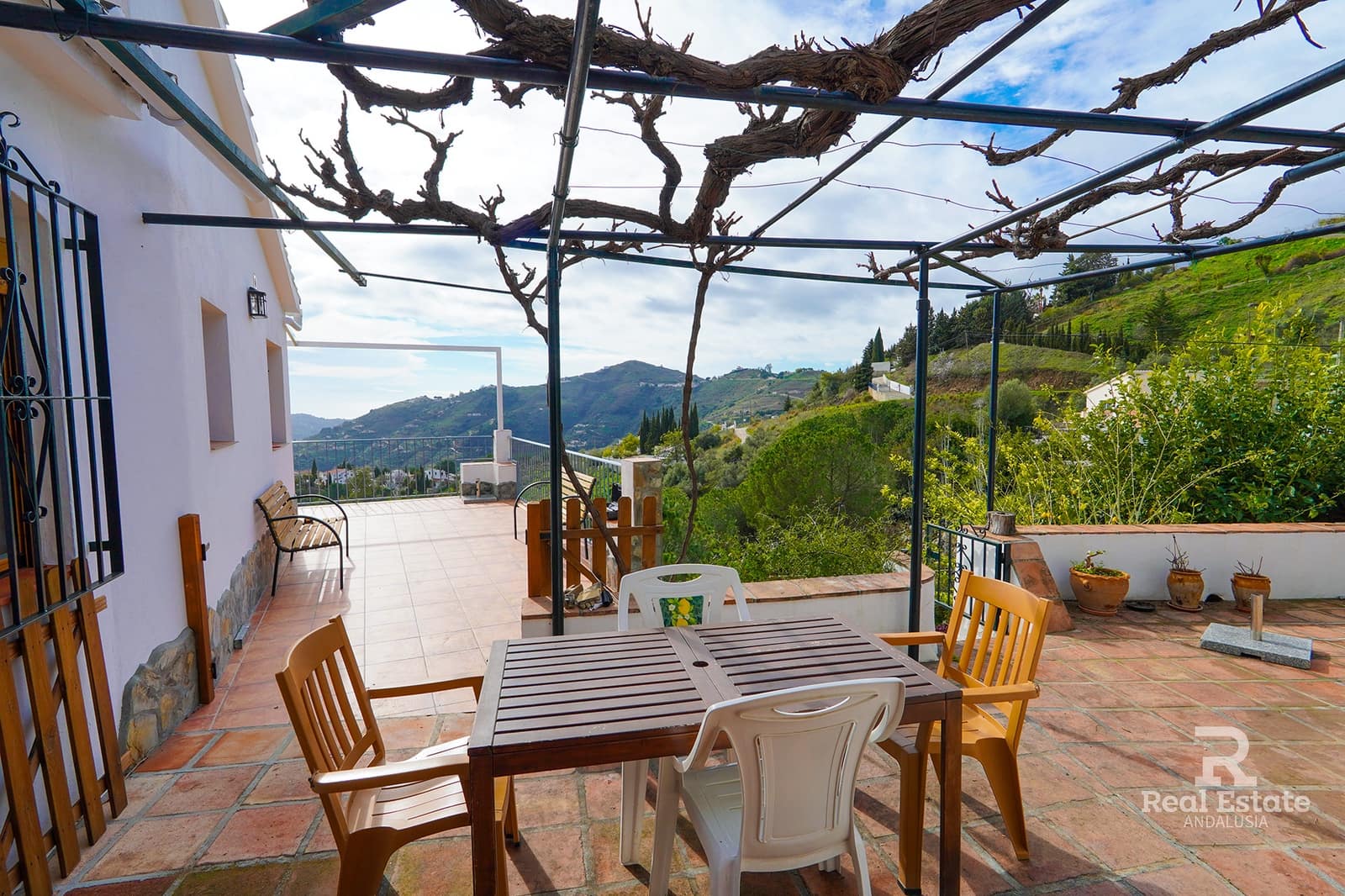 2 camera da letto Finca/Casa di Campagna da affittare in Competa con piscina garage - 1.100 € (Rif: 9571559)