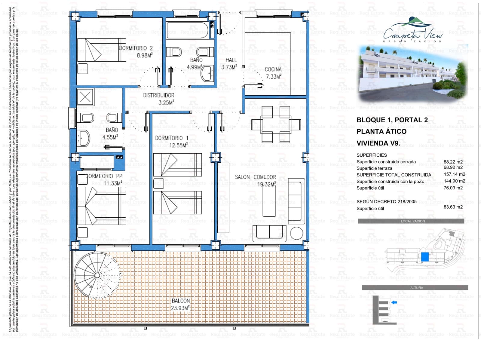 3 soverom Leilighet til salgs i Competa med svømmebasseng garasje - € 279 000 (Ref: 9720933)