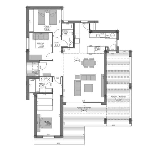 Chalet de 3 habitaciones en Algorfa en venta con piscina - 549.000 € (Ref: 8500631)