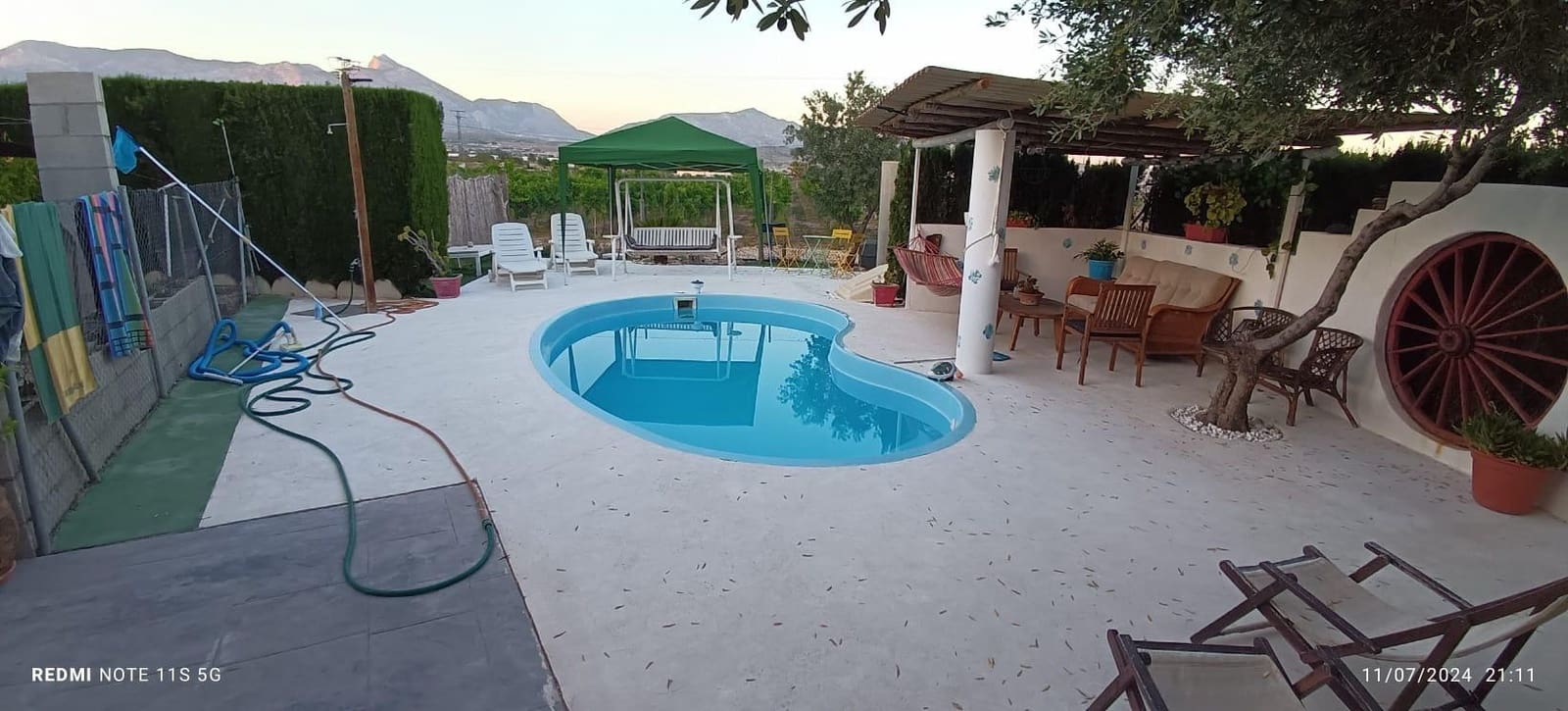 3 soveværelse Finca/Landehus til salg i Agost med swimmingpool - € 340.000 (Ref: 8828602)