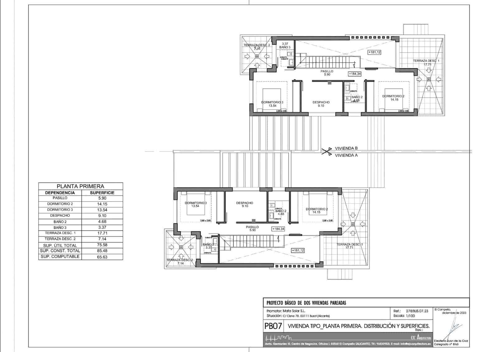 4 camera da letto Villa in vendita in Busot con piscina garage - 750.000 € (Rif: 9417814)