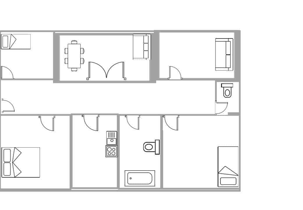 4 camera da letto Appartamento in vendita in Cartagena - 350.000 € (Rif: 8546934)