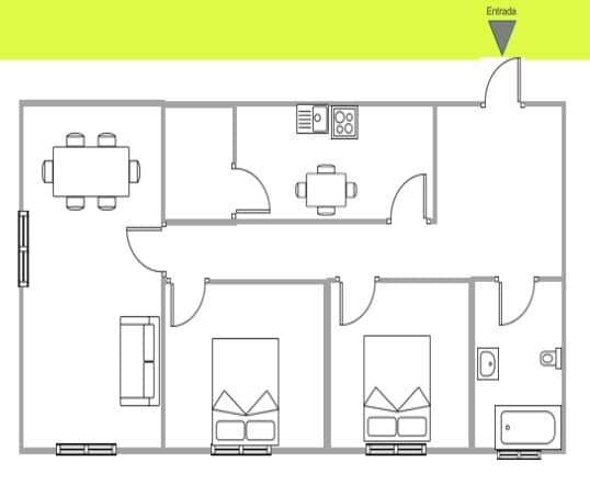 2 bedroom Flat for sale in Fuente Alamo de Murcia with garage - € 100,000 (Ref: 8696495)