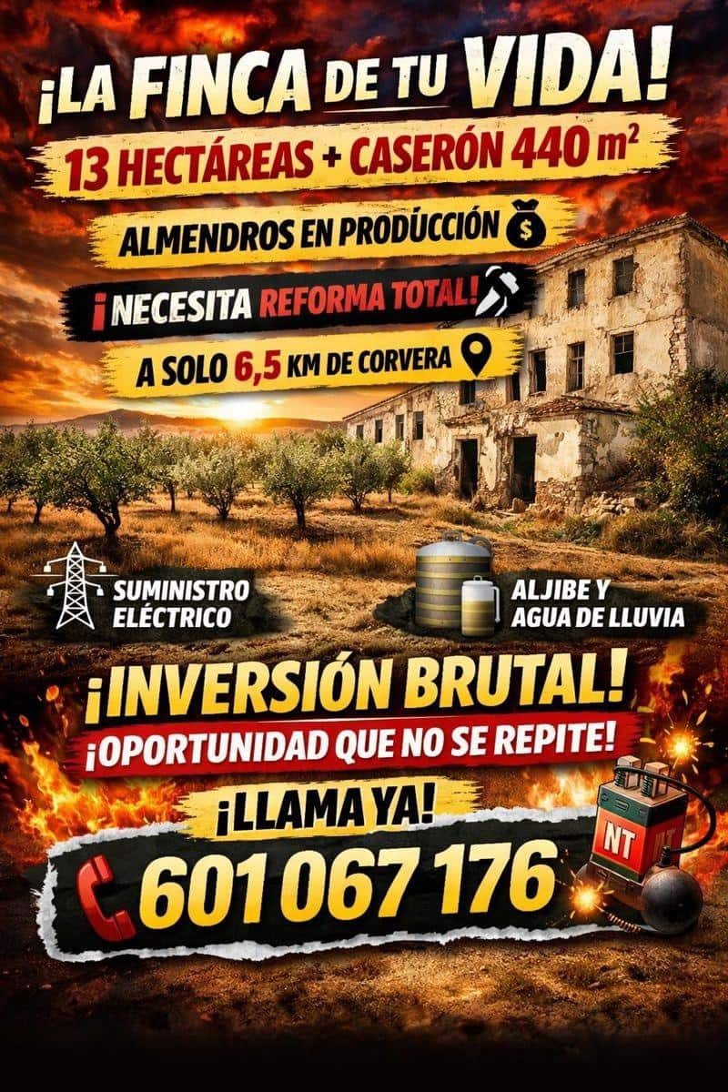 8 makuuhuone Maalaistalo myytävänä paikassa Corvera mukana 
autotalli - 167 000 € (Ref: 9476116)