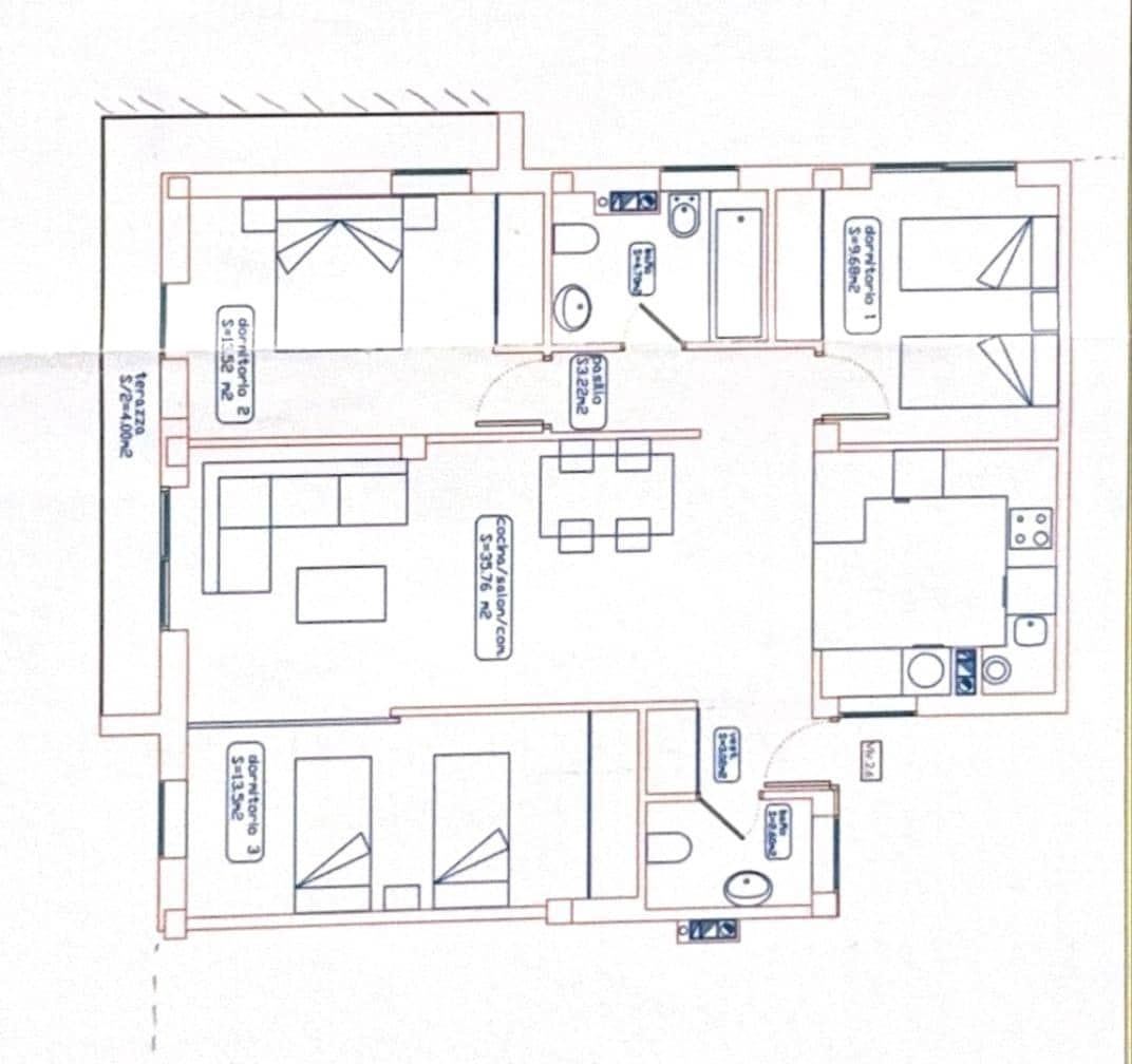 3 bedroom Flat for sale in San Jose de la Vega with garage - € 192,000 (Ref: 9820531)