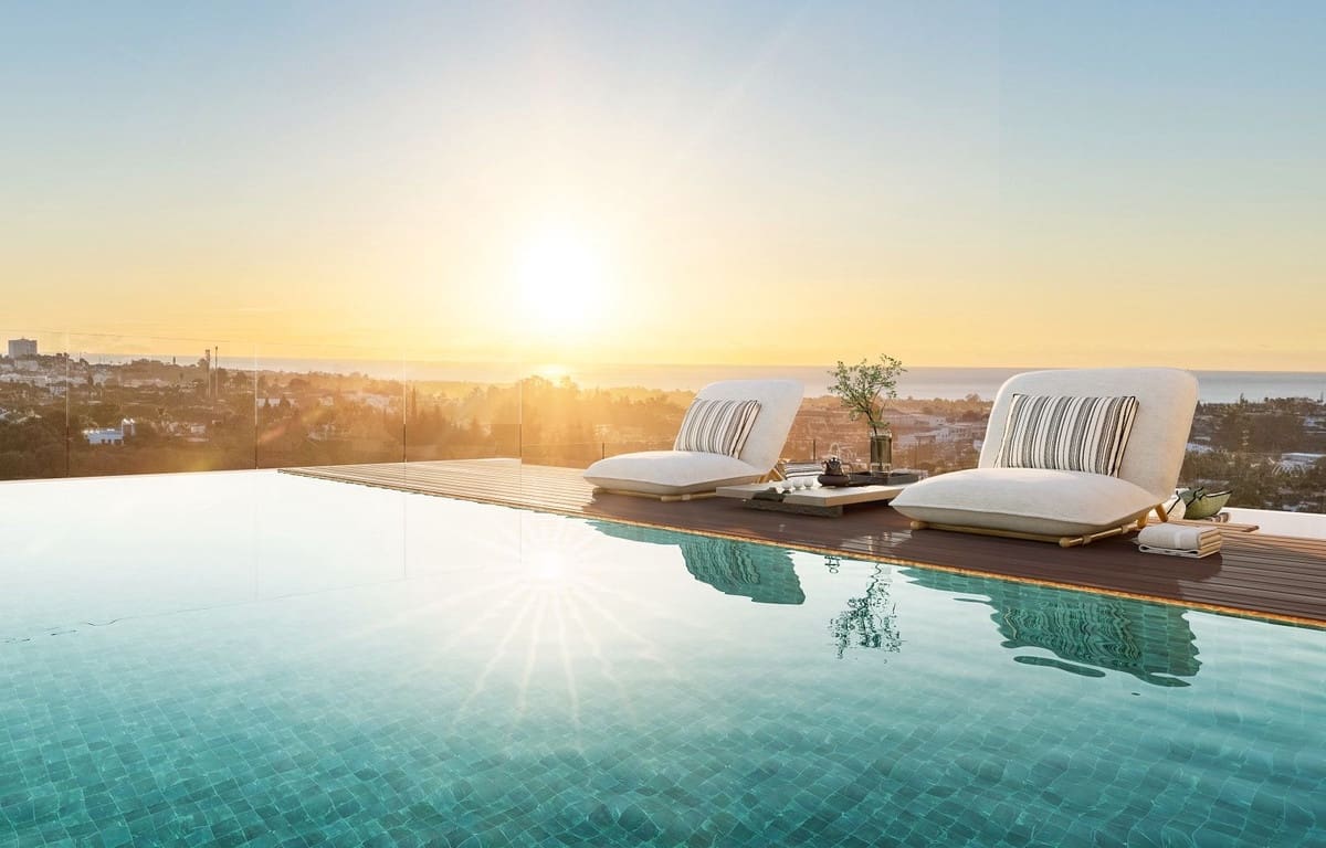 2 soverom Penthouse til salgs i Benahavis med svømmebasseng garasje - € 1 050 000 (Ref: 10059531)