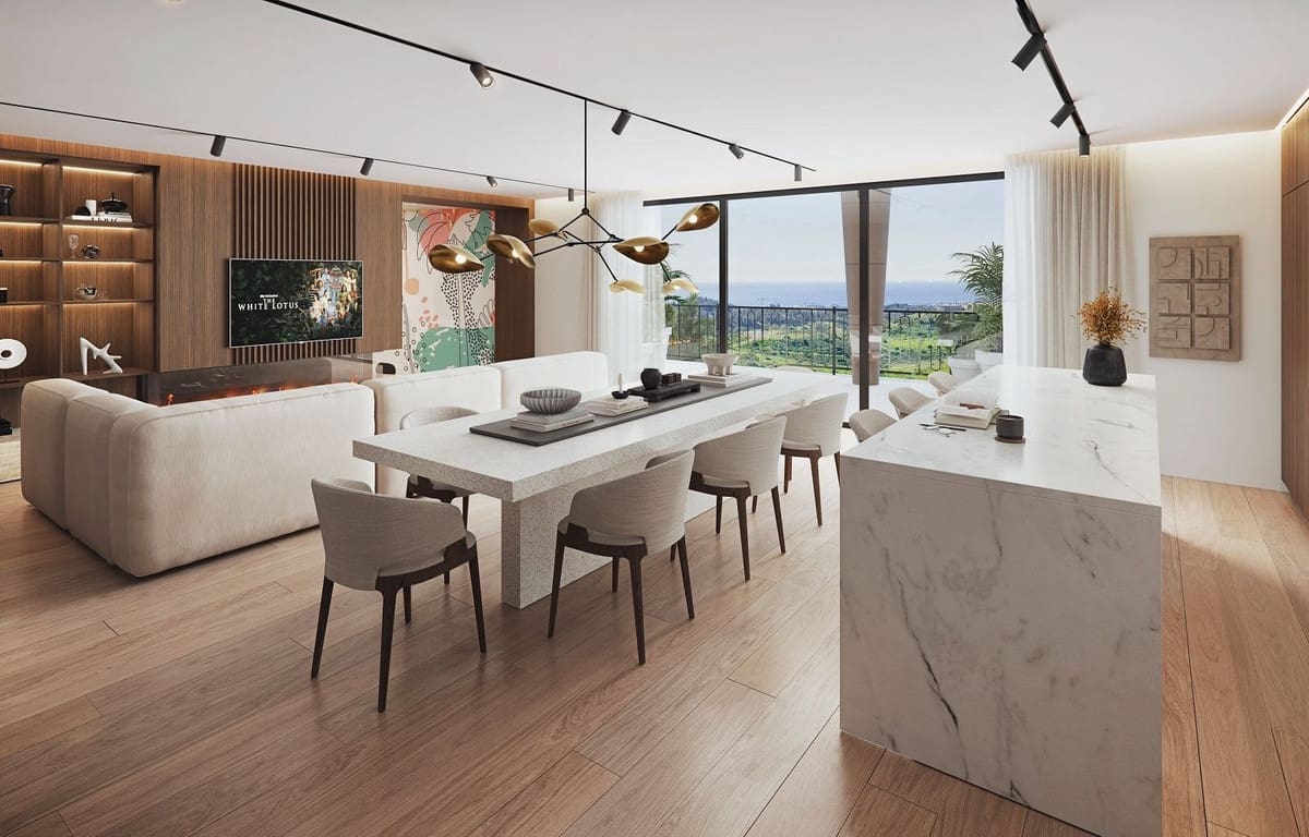 2 sypialnia Apartament na sprzedaż w Mijas Golf z basenem garażem - 600 000 € (Ref: 10059537)