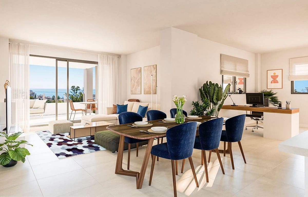 2 makuuhuone Kattohuoneisto myytävänä paikassa Benalmadena Costa mukana uima-altaan 
autotalli - 598 000 € (Ref: 10059538)