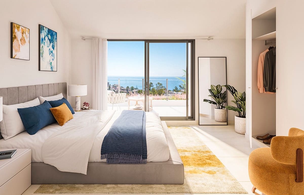 2 makuuhuone Kattohuoneisto myytävänä paikassa Benalmadena Costa mukana uima-altaan 
autotalli - 598 000 € (Ref: 10059538)